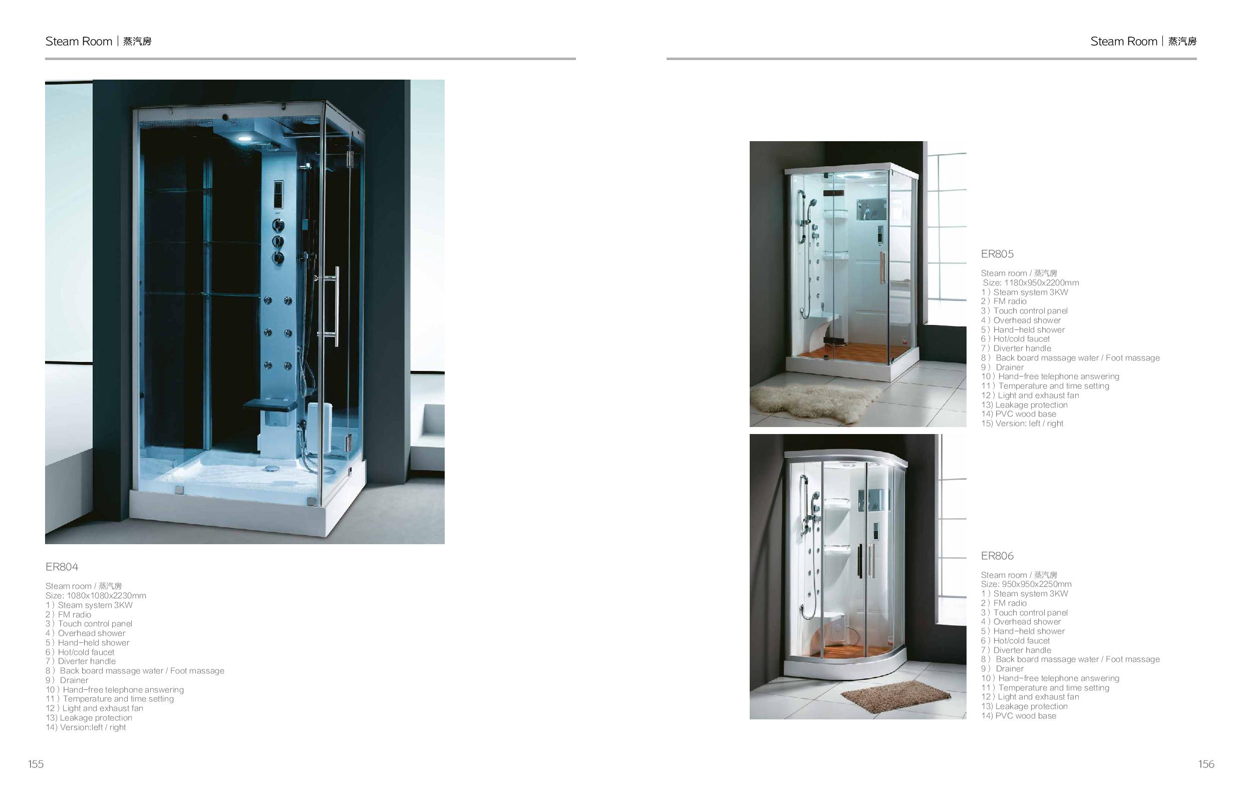 CABINET TOILET BASIN SHOWER SCREEN EM Page 070